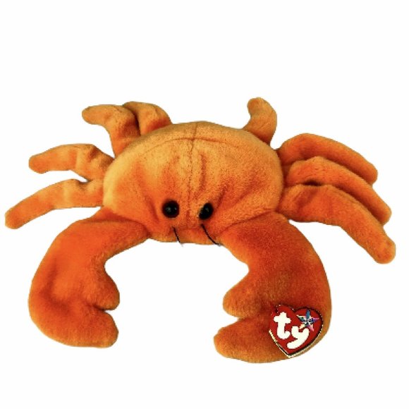 TY Beanie Baby Orange Crab with Tag "Digger."  12 - Picture 8 of 12